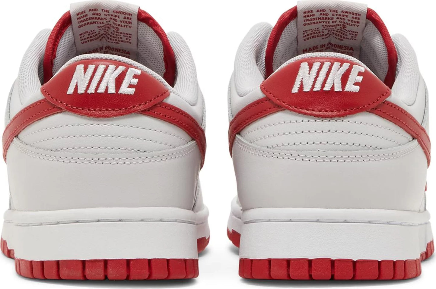Nike Dunk Low "Varsity Grey Varsity Red"