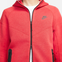 Nike Tech Fleece Full-Zip Hoodie red
