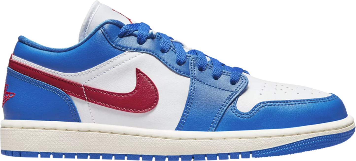 Jordan 1 Low "Sports Blue Gym Red"