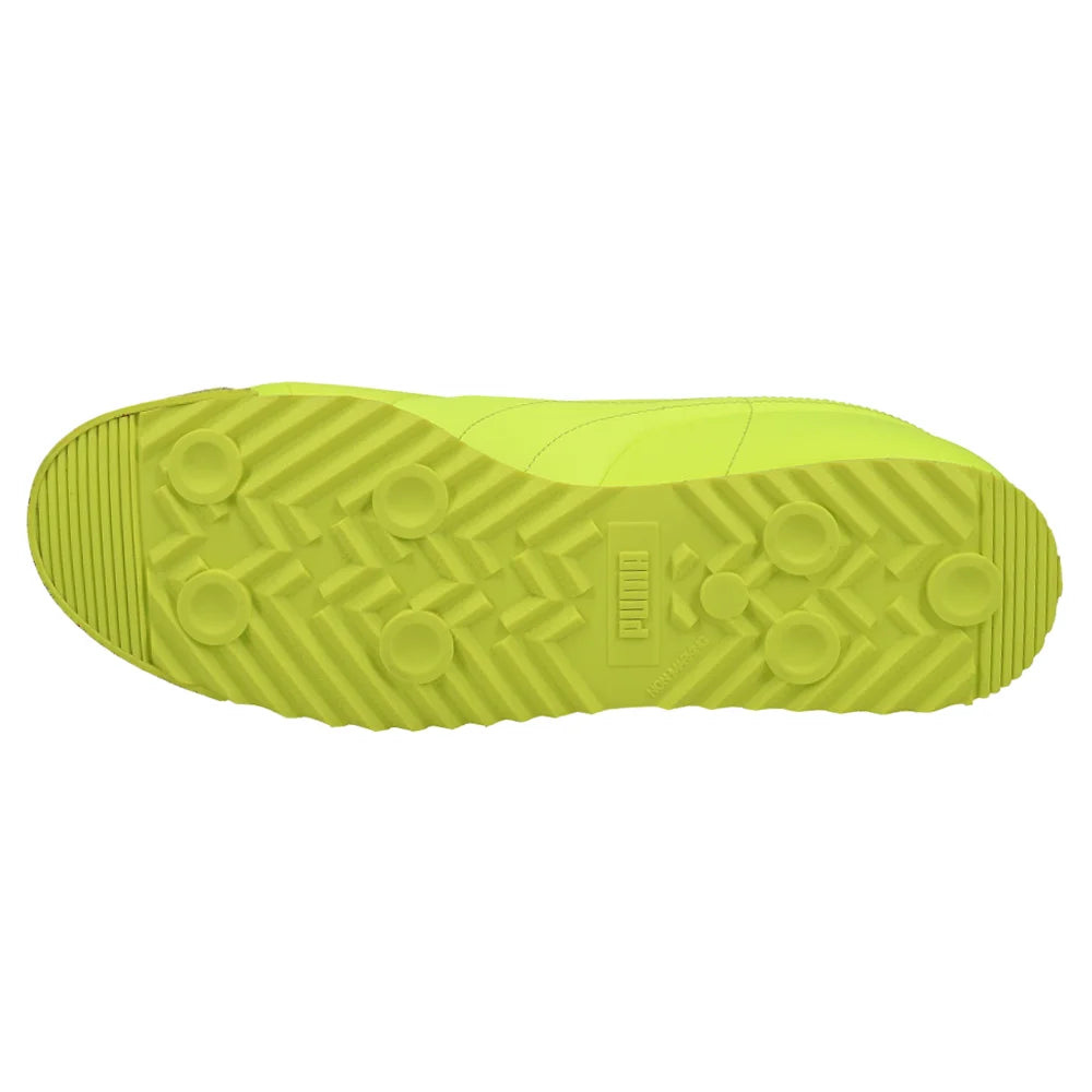 Puma Roma Retro Speckle Safety Yellow