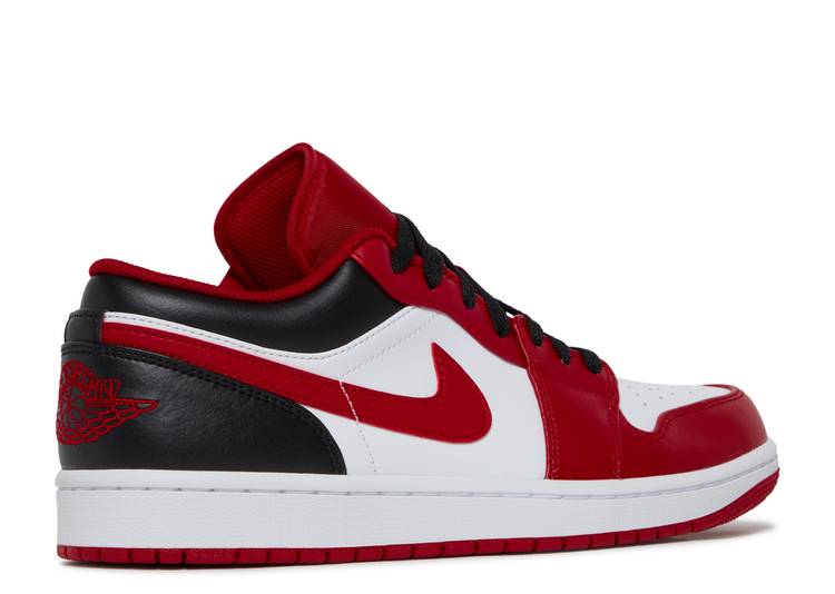 air jordan 1 low White Gym Red