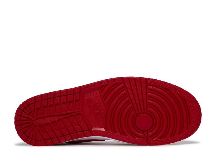 air jordan 1 low White Gym Red