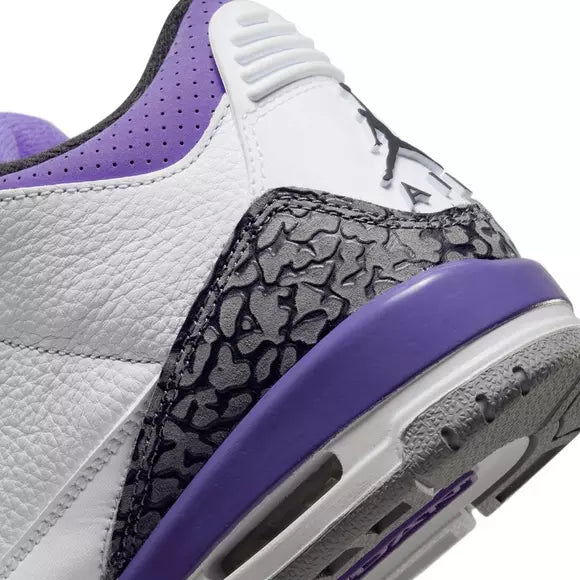 Jordan Retro 3 White/Black-Dark Iris