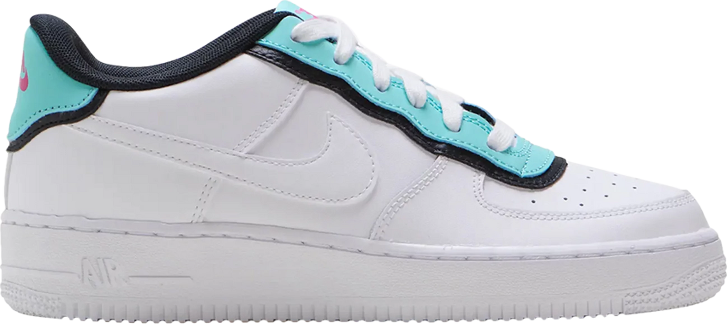 Nike Air Force 1 LV8 "Aqua Black" (gs)