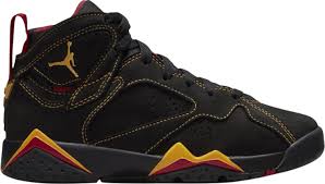 Air Jordan 7 Retro black/Citrus Red