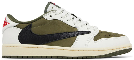 Travis Scott x Air Jordan 1 Retro Low OG SP 'Reverse Olive / Medium Olive
