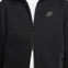 all black Nike Tech Fleece Full-Zip Hoodie