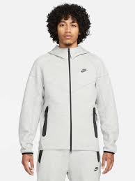 Nike Tech Fleece Full-Zip Hoodie grey