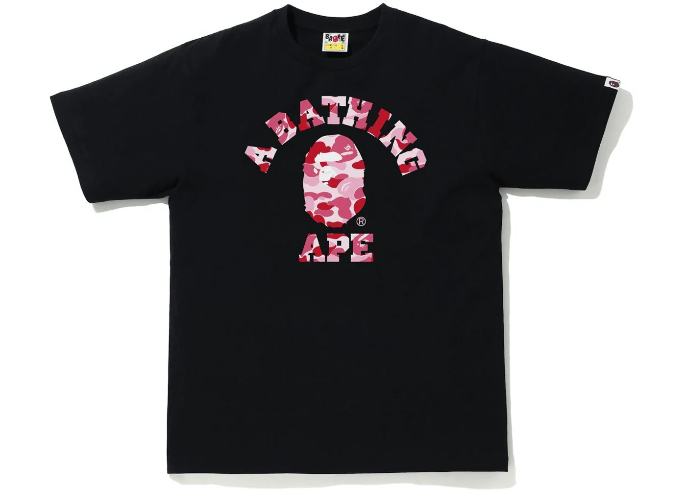 BAPE ABC XAMO COLLEGE TEE MEN