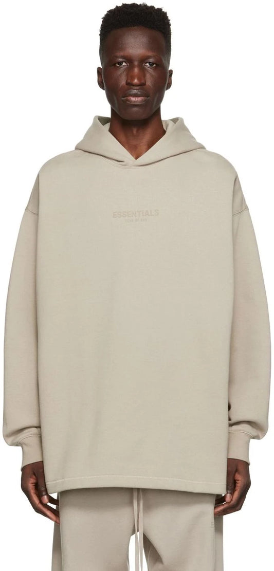ESSENTIALS Gray Relaxed Hoodie