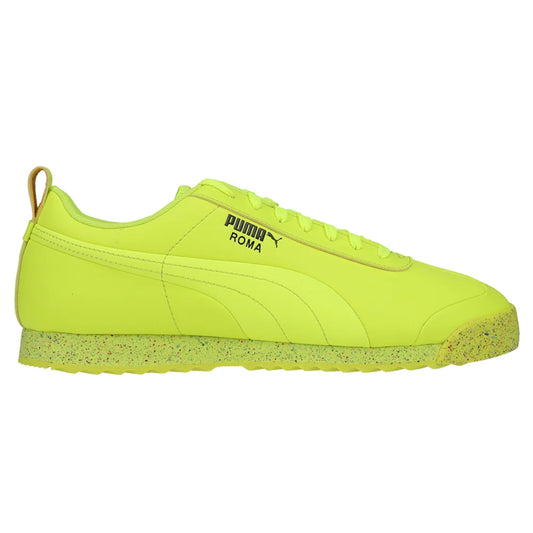 Puma Roma Retro Speckle Safety Yellow