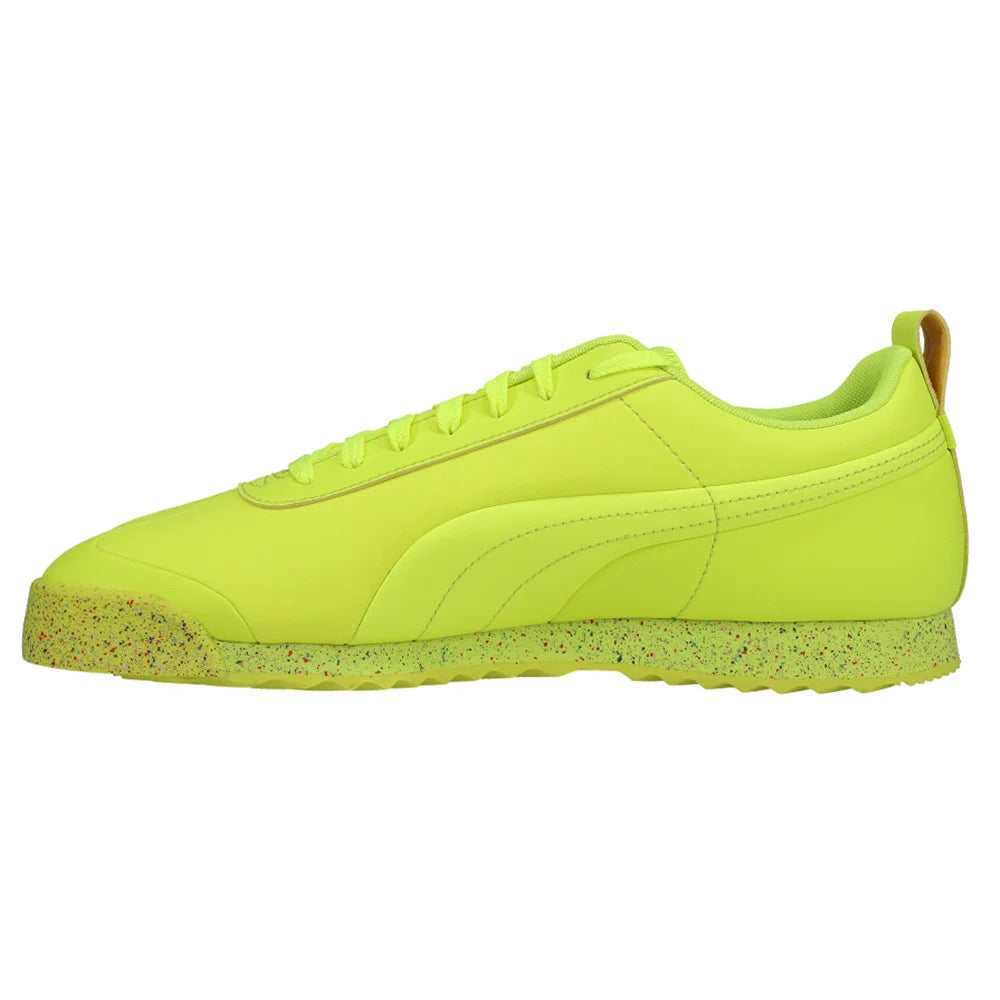 Puma Roma Retro Speckle Safety Yellow