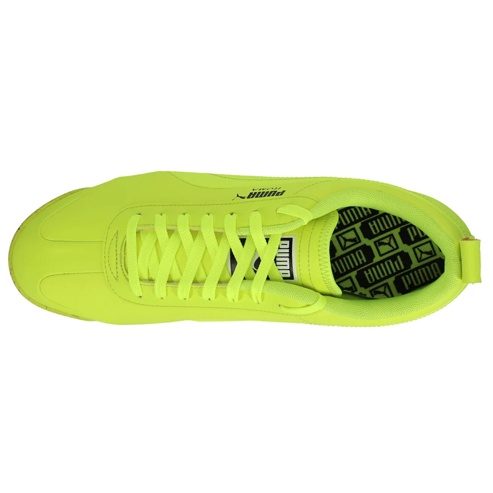 Puma Roma Retro Speckle Safety Yellow