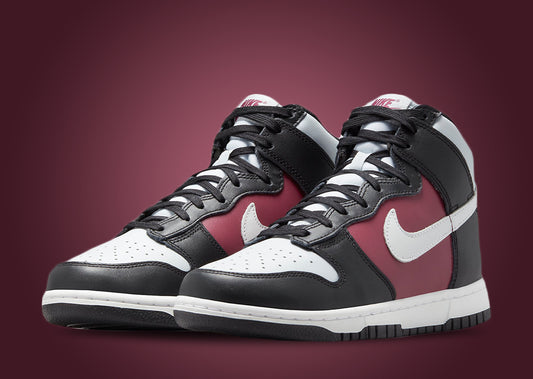 W Nike Dunk High Red Panda
