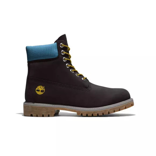 Timberland Premium Boot Black Nubuck W Blue