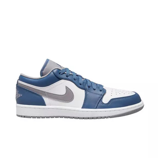 Air Jordan 1 Retro Low OG True Blue White Cement