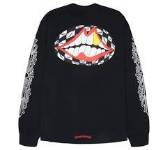 Chrome Hearts Matty Boy Flower Chomper L/S T-shirt
